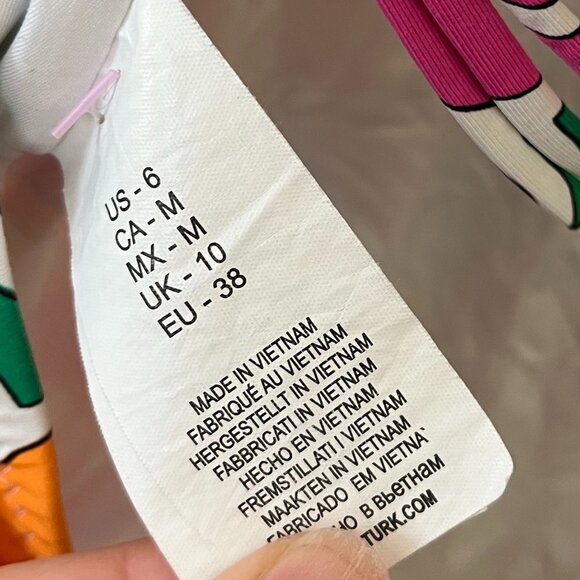 Trina Turk One Piece Bathing Suit - Size 6(Medium) - Picture 8 of 8